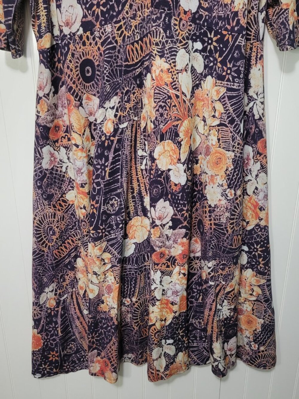 Soft Surroundings Naima Boho Festival Hippie Cottagecore Floral Print Maxi Dress - Picture 12 of 16